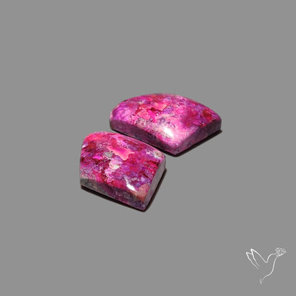 Purple Mohave Turquoise Pair