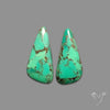 Green Mohave Turquoise Pair