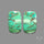 Green Mohave Turquoise Pair