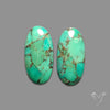 Green Mohave Turquoise Pair