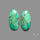 Green Mohave Turquoise Pair