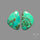 Green Mohave Turquoise Pair