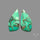Green Mohave Turquoise Pair
