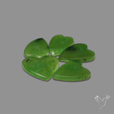 Nephrite Jade Hearts Lot