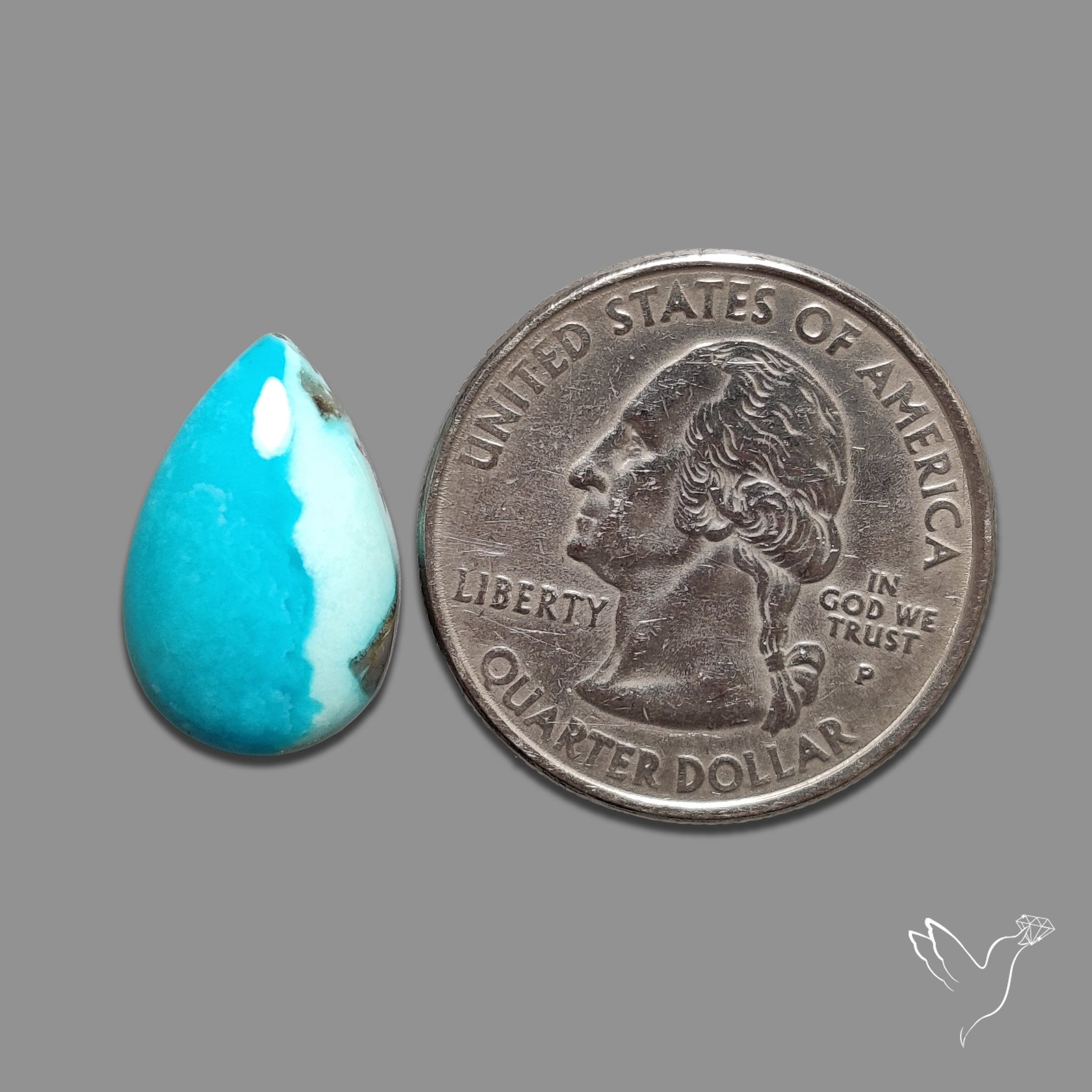 Persian Turquoise Cabochon