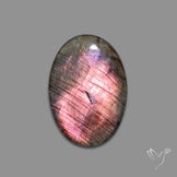 Finland Spectrolite Rainbow Purple Sheen Cabochon
