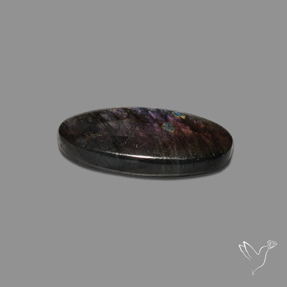 Finland Spectrolite Rainbow Purple Sheen Cabochon