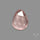 Rose Quartz Rose Cut Faceted