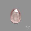 Rose Quartz Rose Cut Faceted