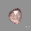 Rose Quartz Rose Cut Faceted