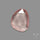 Rose Quartz Rose Cut Faceted
