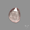 Rose Quartz Rose Cut Faceted