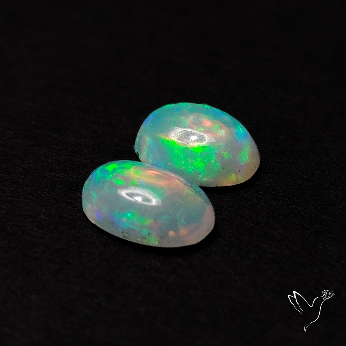AAA Ethiopian Welo Opals Smalls Pair