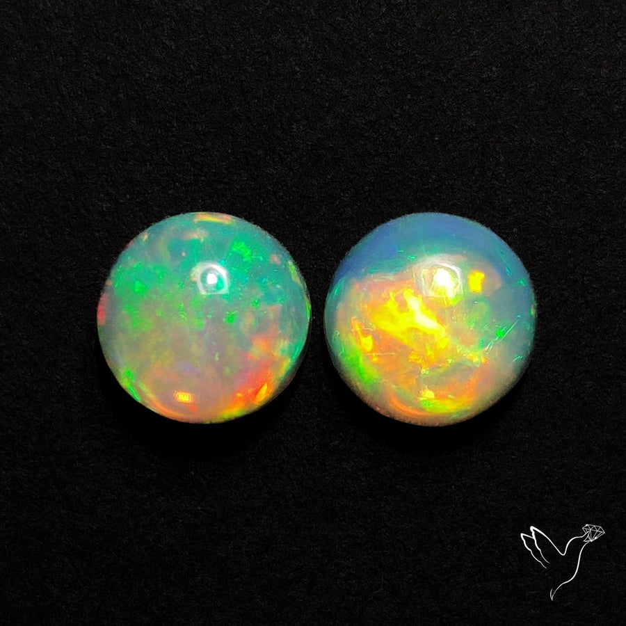 AAA Ethiopian Welo Opals Smalls Pair