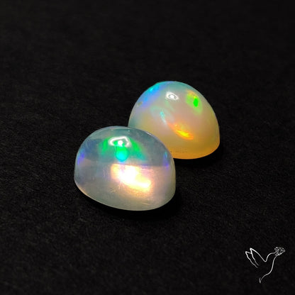 AAA Ethiopian Welo Opals Smalls Pair