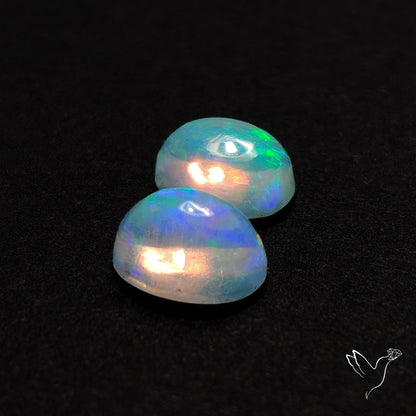 AAA Ethiopian Welo Opals Smalls Pair