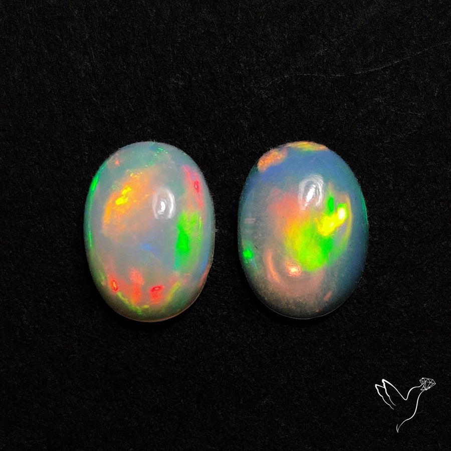 AAA Ethiopian Welo Opals Smalls Pair