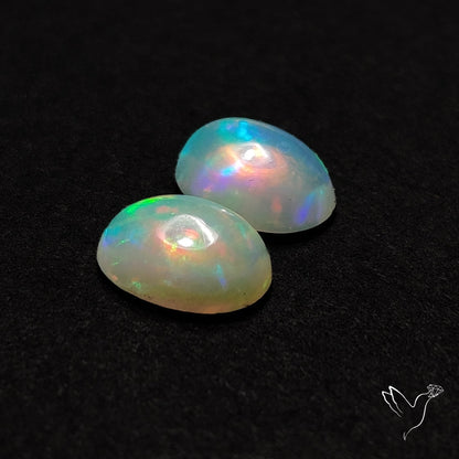 AAA Ethiopian Welo Opals Smalls Pair