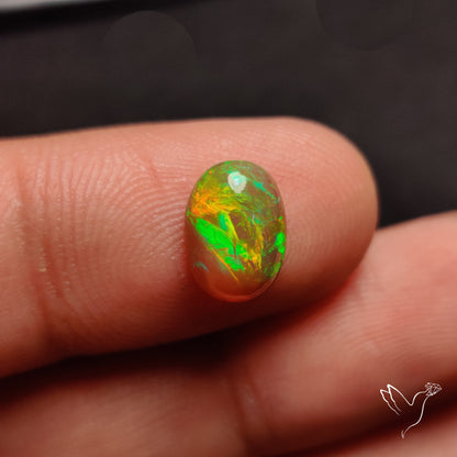 AAA Ethiopian Welo Opal Small Natural Dark