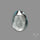 Rose Cut Sky Blue Topaz