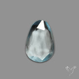 Rose Cut Sky Blue Topaz