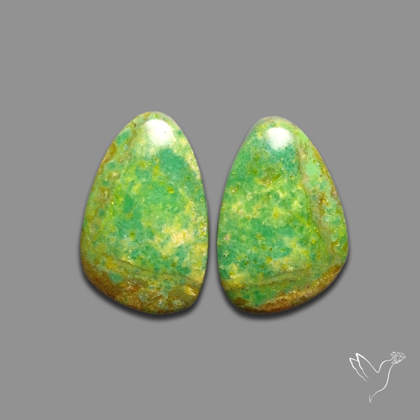 Gaspeite Pair