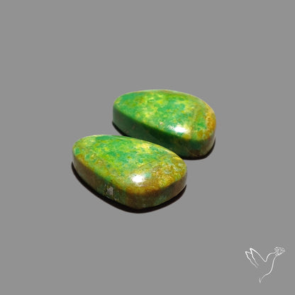 Gaspeite Pair
