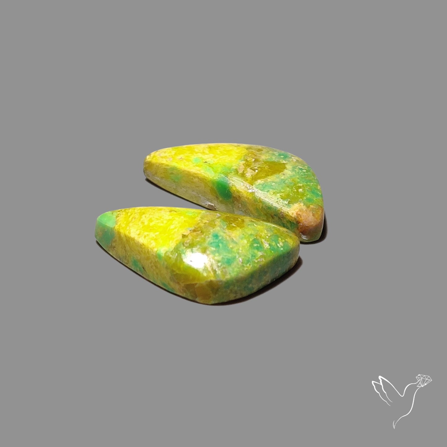 Gaspeite Pair