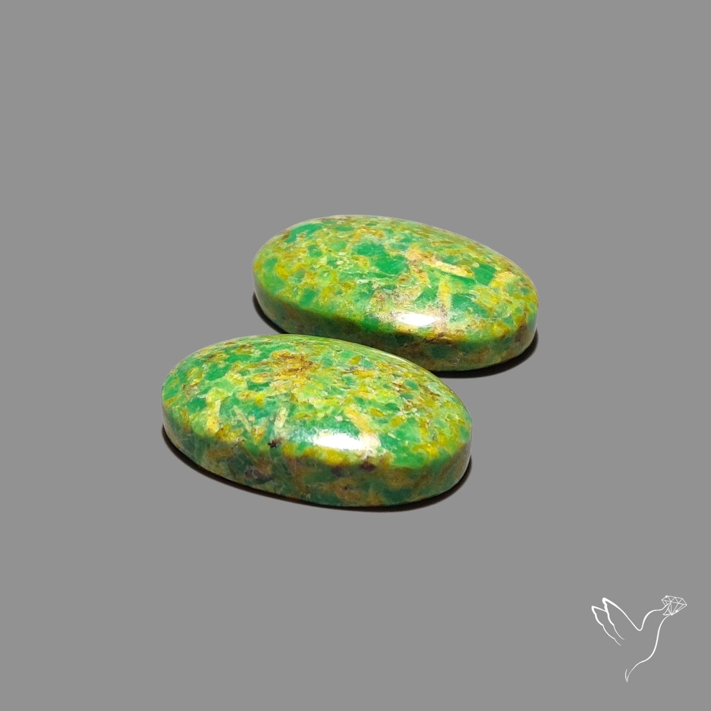 Gaspeite Pair