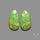 Gaspeite Pair
