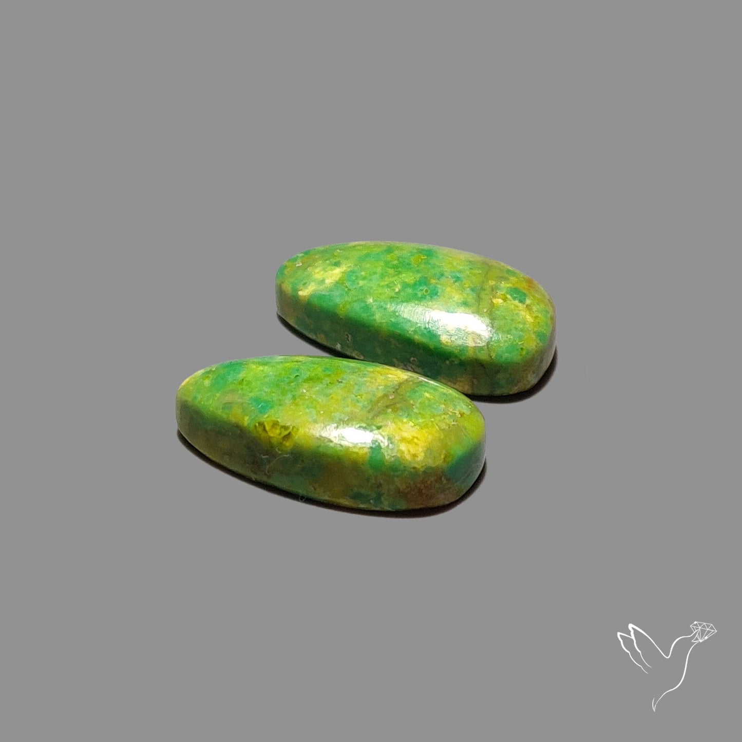 Gaspeite Pair