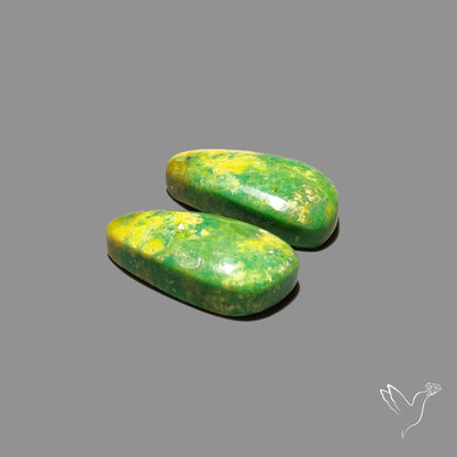 Gaspeite Pair