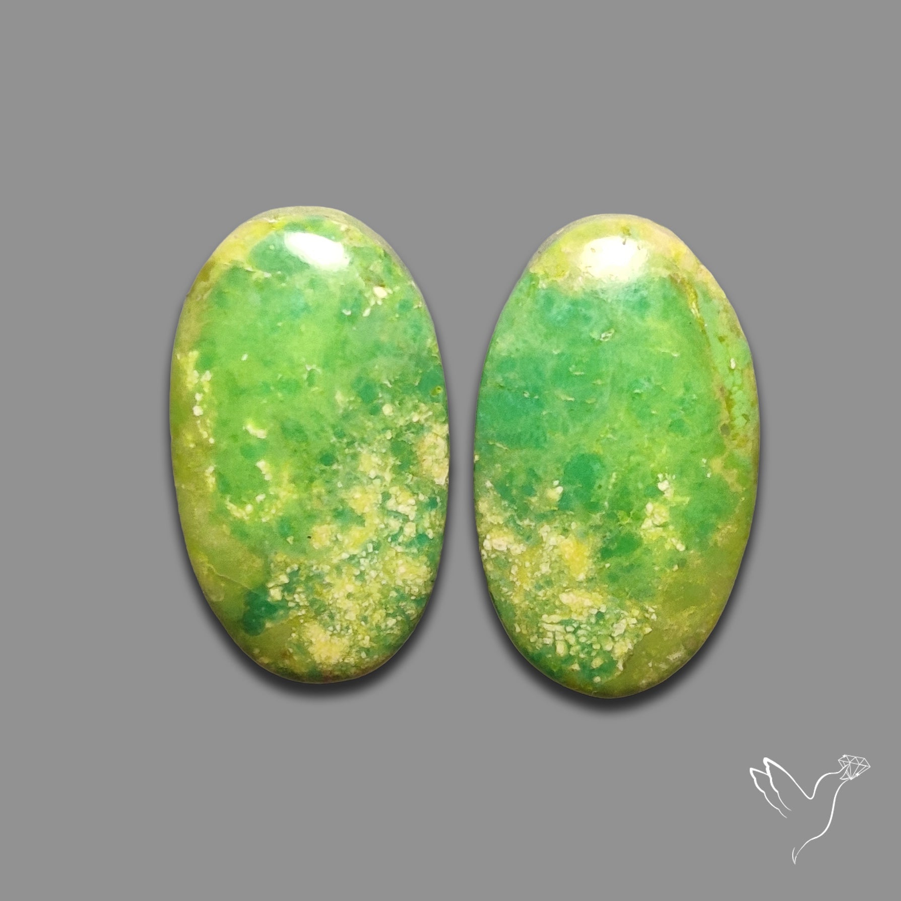 Gaspeite Pair