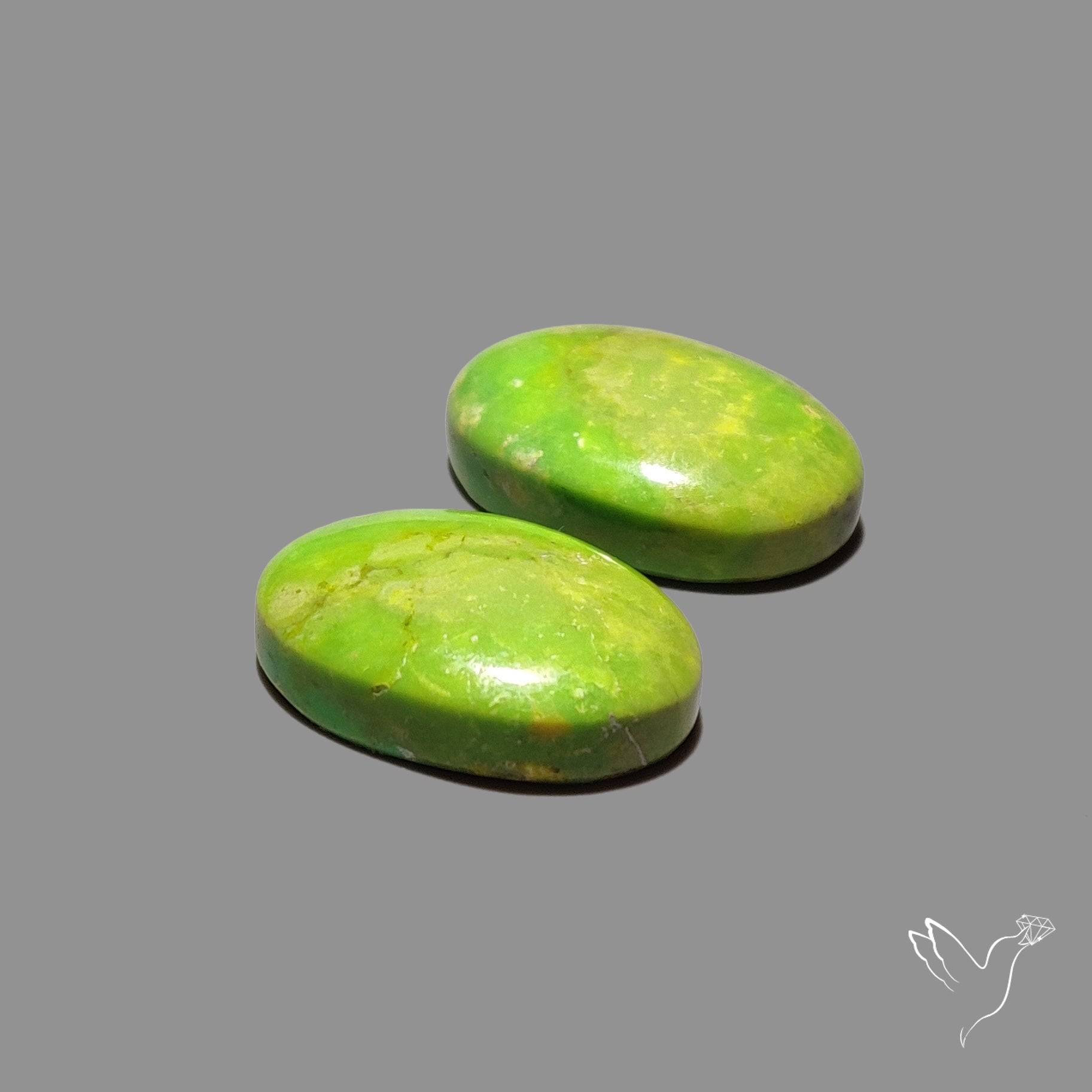 Gaspeite Pair