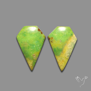 Gaspeite Pair