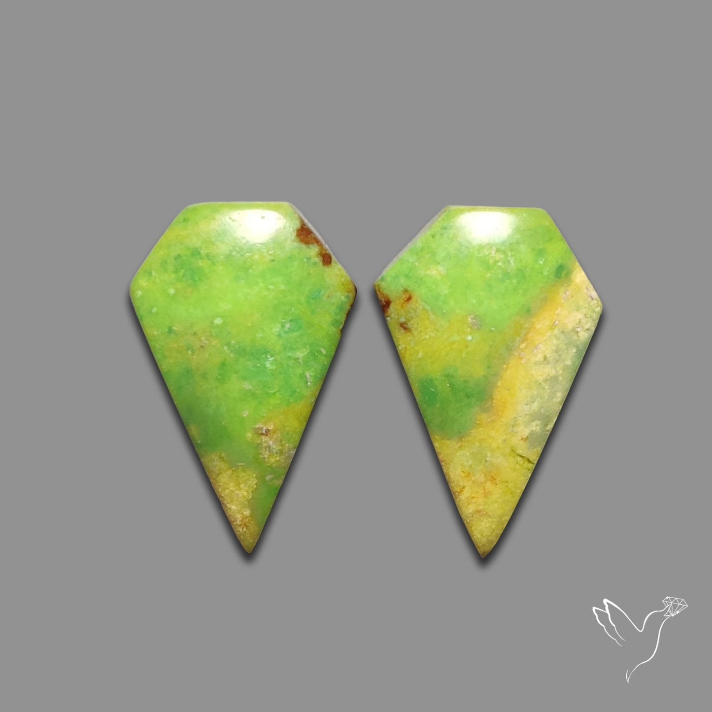 Gaspeite Pair