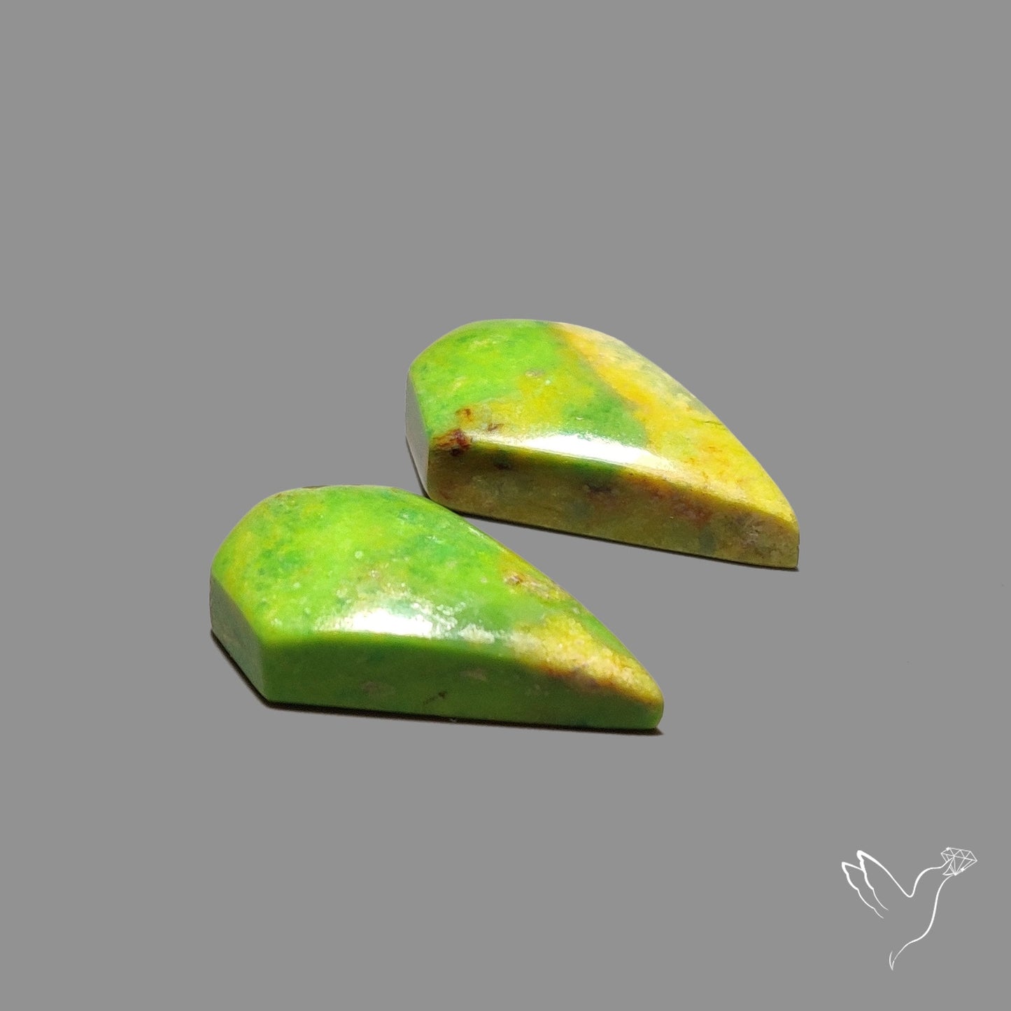 Gaspeite Pair
