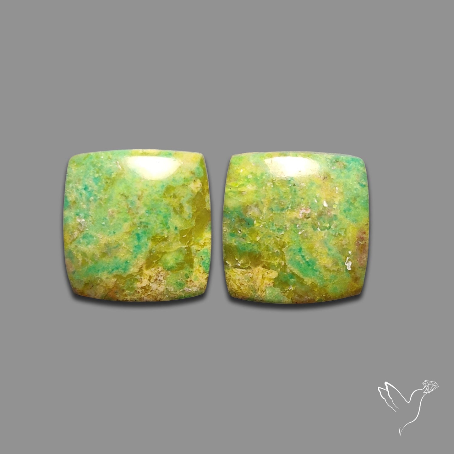 Gaspeite Pair