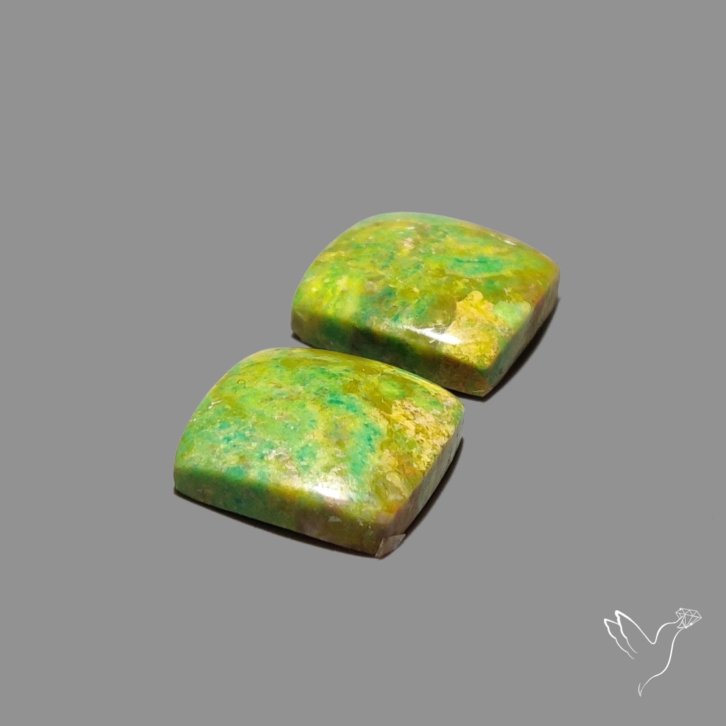 Gaspeite Pair