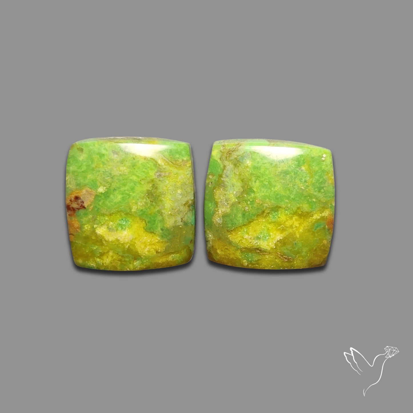 Gaspeite Pair