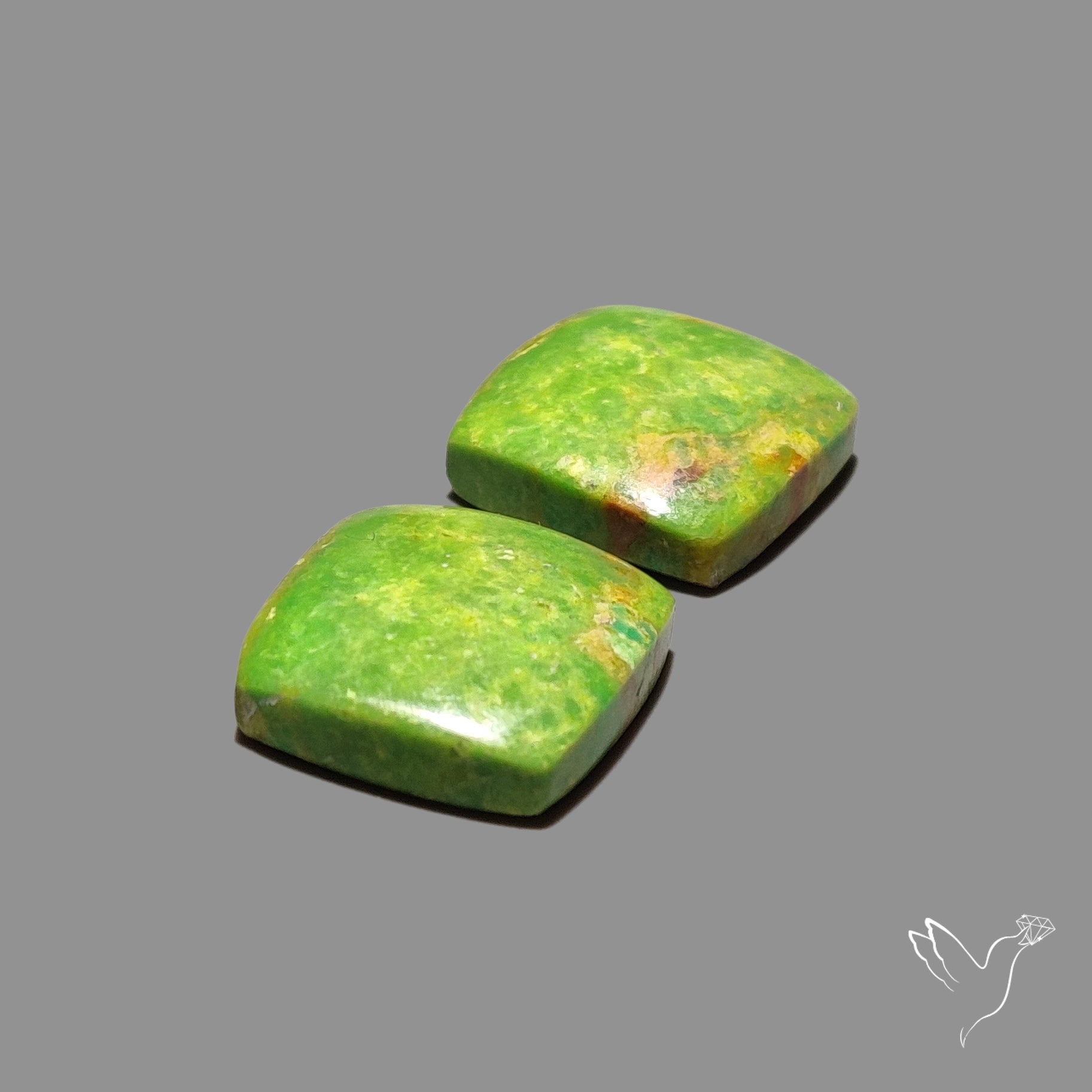 Gaspeite Pair