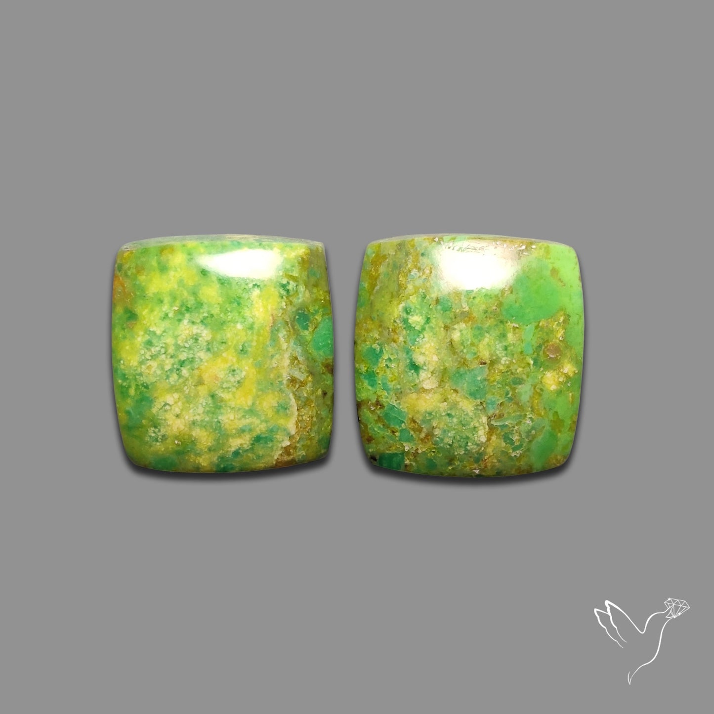 Gaspeite Pair
