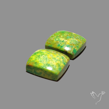Gaspeite Pair