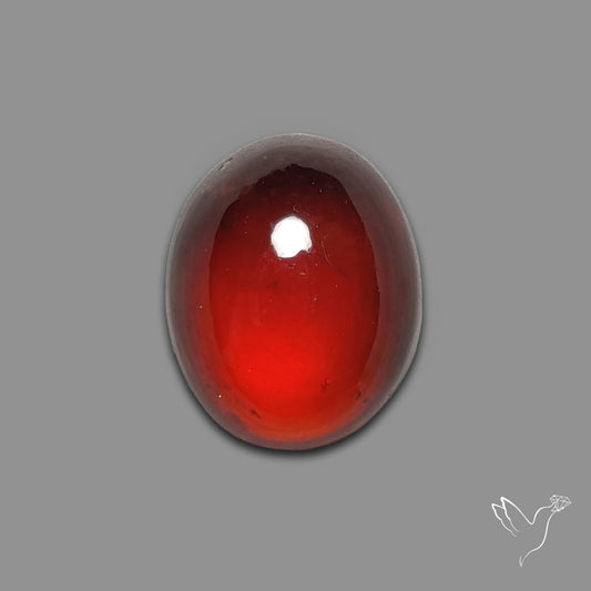 Gem Hessonite Garnet Cabochon