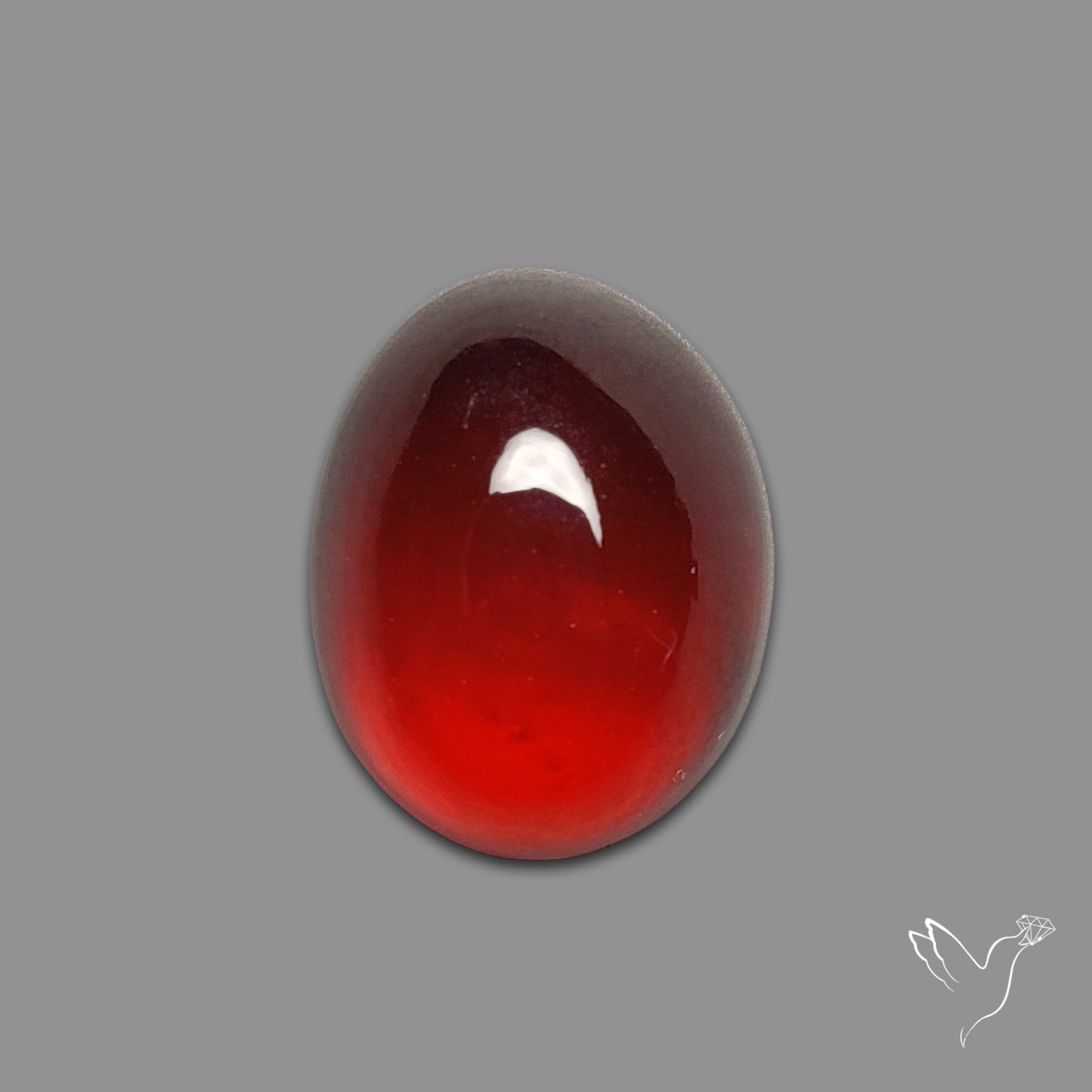 Gem Hessonite Garnet Cabochon