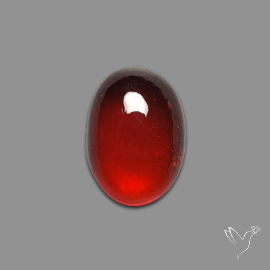 Gem Hessonite Garnet Cabochon