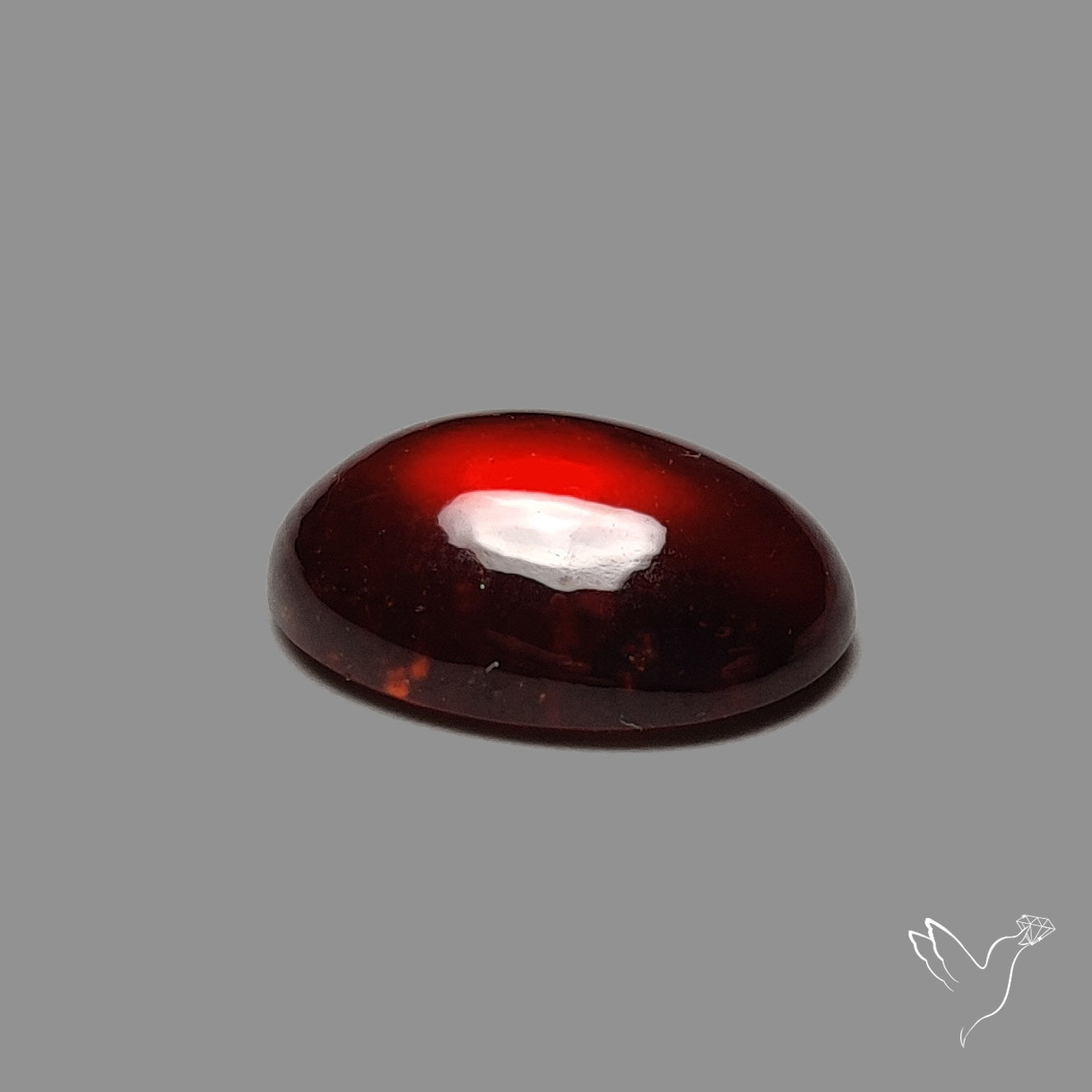Gem Hessonite Garnet Cabochon
