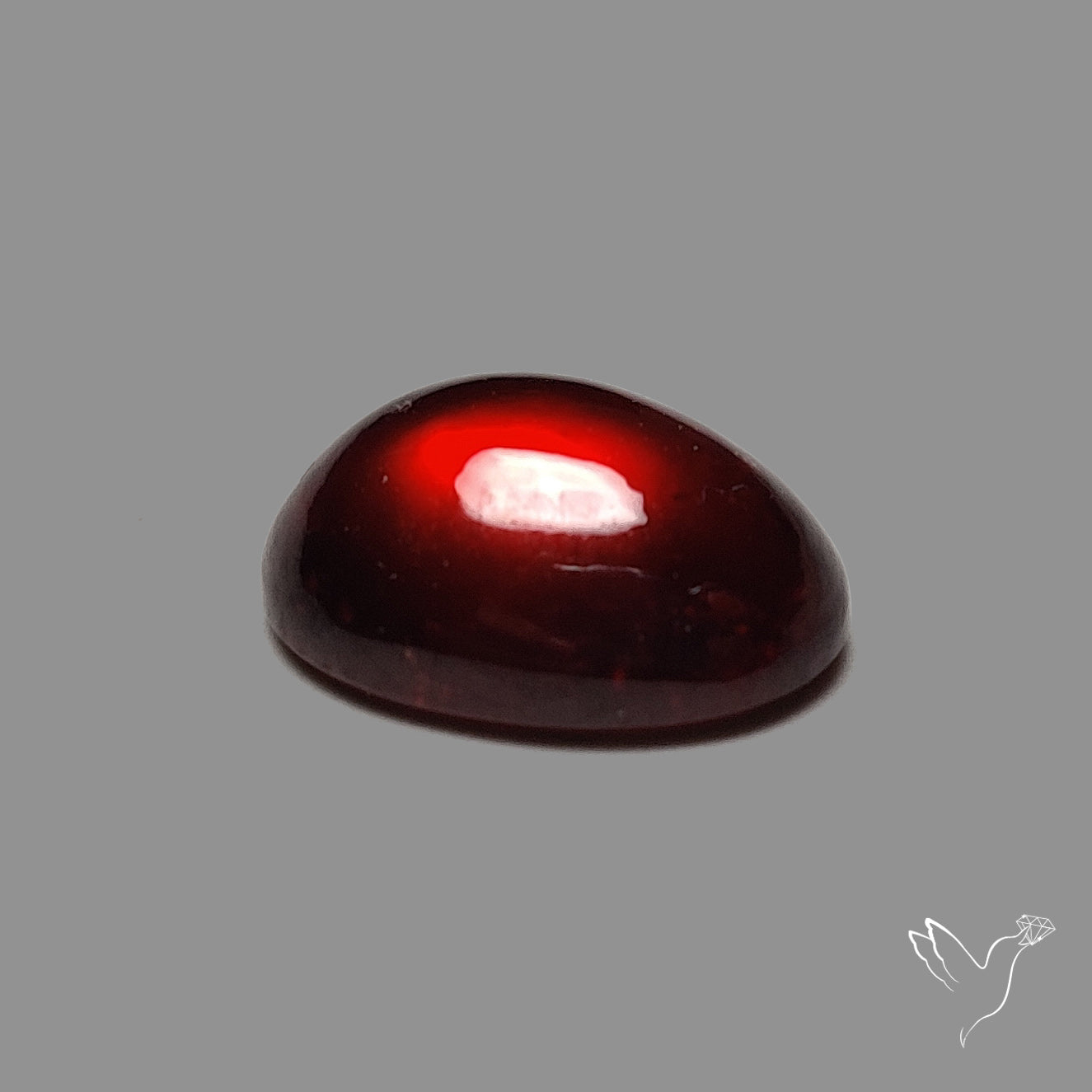 Gem Hessonite Garnet Cabochon