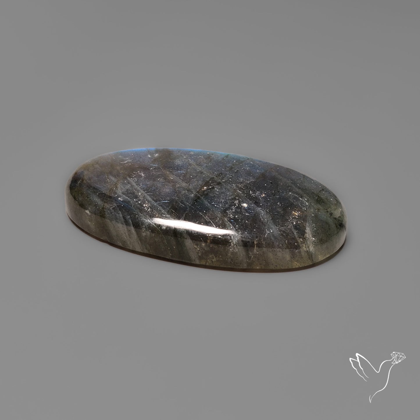 Deep Blue Labradorite Cabochon
