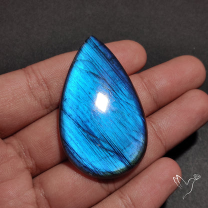 Deep Blue Labradorite Cabochon